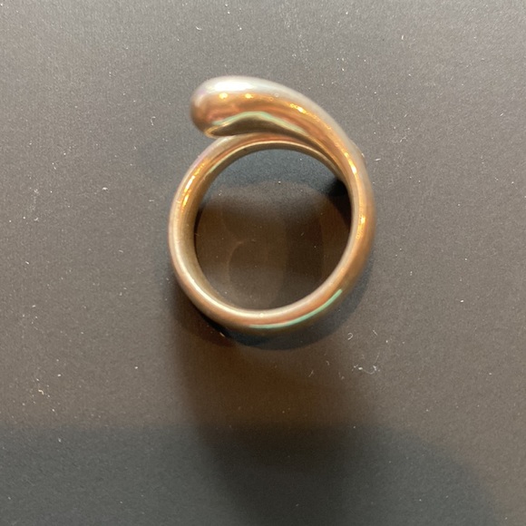 Tiffany Elsa Peretti sterling silver teardrop ring - Picture 3 of 4